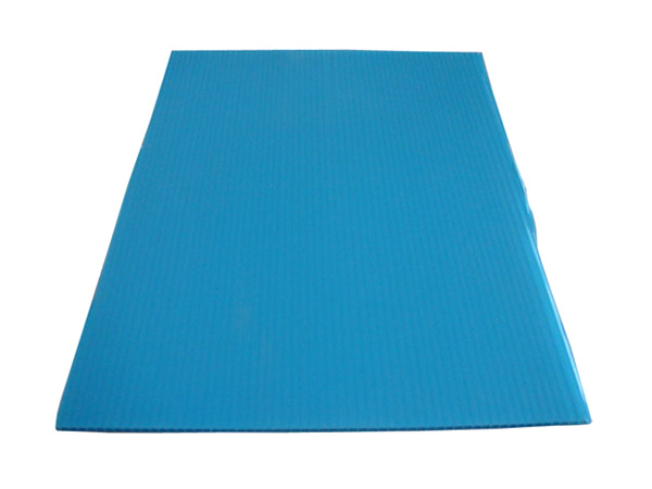 蓝色阻燃中空板