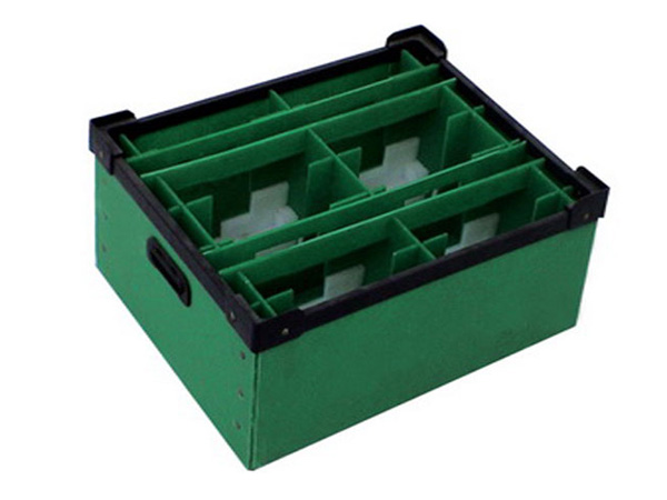 折叠式骨架箱中空板周转箱