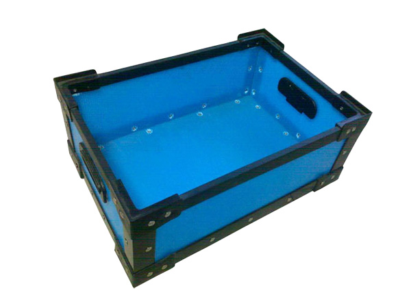 加强型骨架箱中空板周转箱